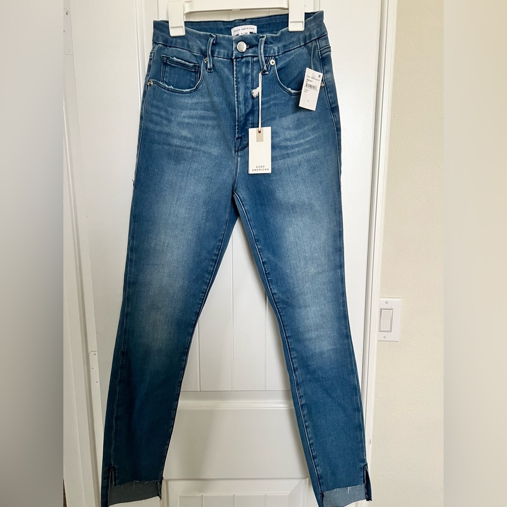 Good American Good Waist Jeans NWT